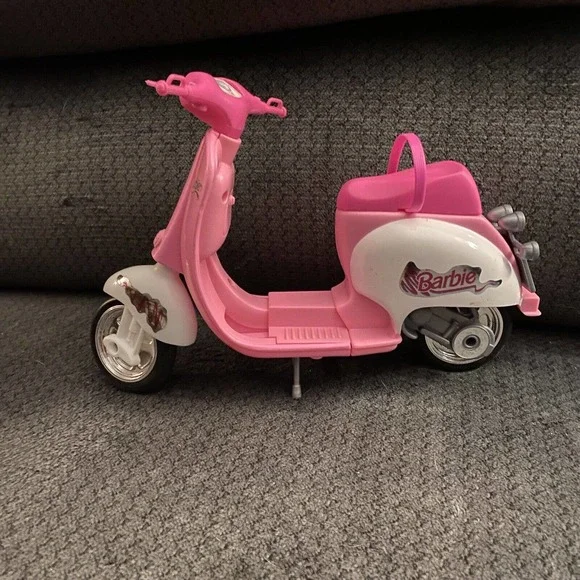 Barbie vespa motor scooter mattel hotsell